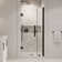 OVE Decors Panama 36 In. W X 32 In. D X 74 3/4 In. H Alcove Frameless Pivot Hinge Shower Door Kit In With Base Pan, 2025