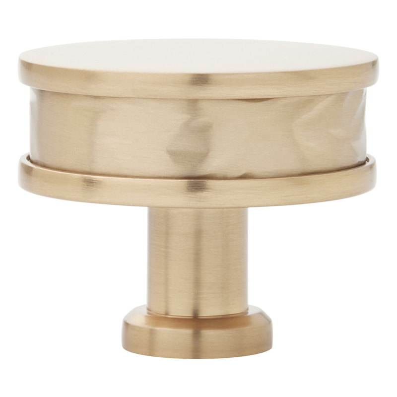 Poignée d'armoire ronde 1-1 / 2 "Lazzara, Bronze champagne