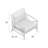 Mosier Powder Coated Steel Outdoor Lounge Chair-1635310798-1635310771