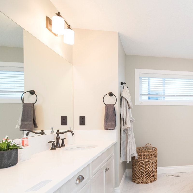 Prise de courant radiant 15 ampères décorative inviolable