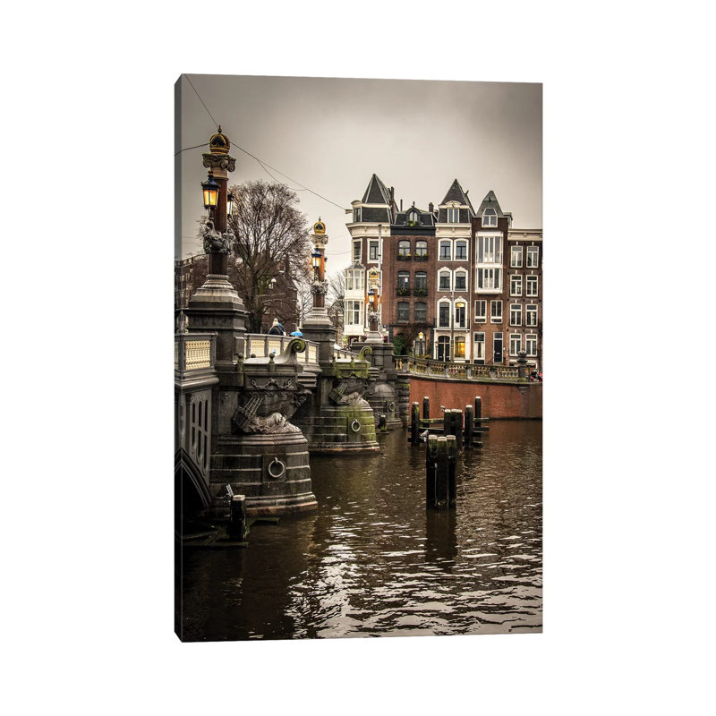 Amsterdam I by Enzo Romano - Wrapped Canvas Gallery-Wrapped Canvas Giclée