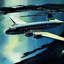 « flying high », impression sur toile tendue-15924559