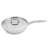 SS 18/10 2.5 Qt Skillet With SS Lid, Belly Shape, 10.5"