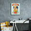 Toile épique Graffiti «Beer Dogs 1» par Mary Urban, 40 po x 54 po-1001108719