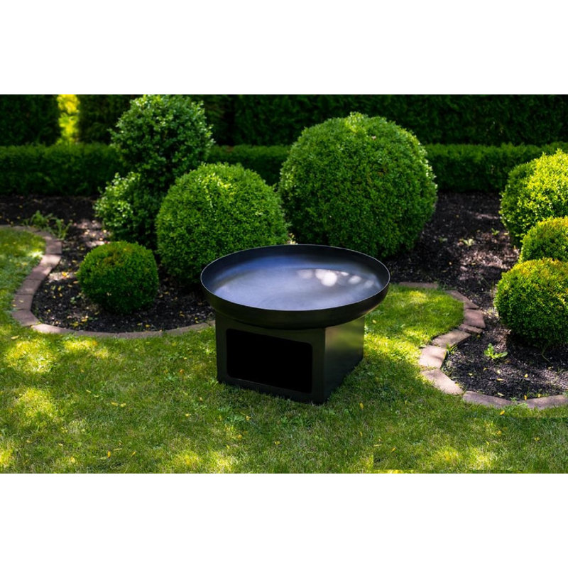 Heine Square Smokeless Fire Pit Table, 50" H x 60" W x 60" D