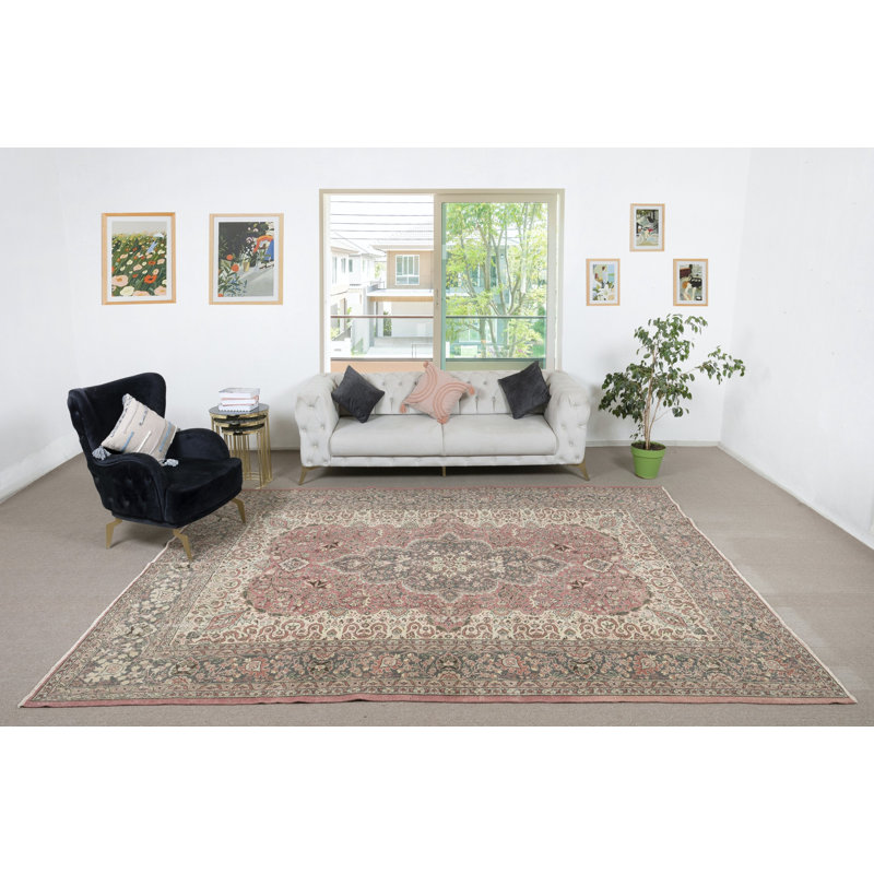 Fine Vintage Turkish Wool Carpet, circa 1940