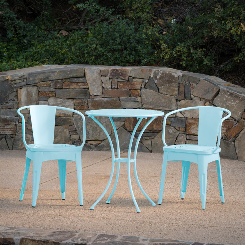 ENSEMBLE DE 3 PIÈCES LOURDES - Bleu clair mat