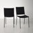 Ryland 18.5'' H Leather Upholstered Metal Armchair-458818716-458031447
