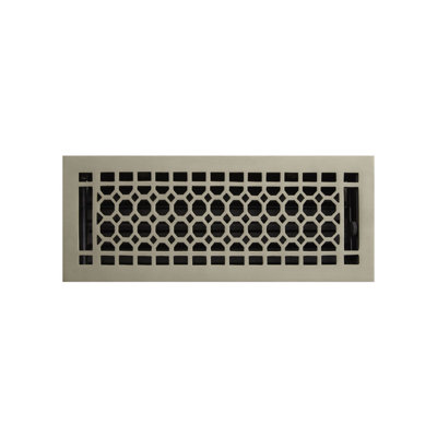 Honeycomb Brass Floor Register