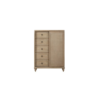 5 Drawer Door Chest Sand Finish