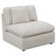 Canapé modulaire rembourré 5 pièces Greeley Ivory