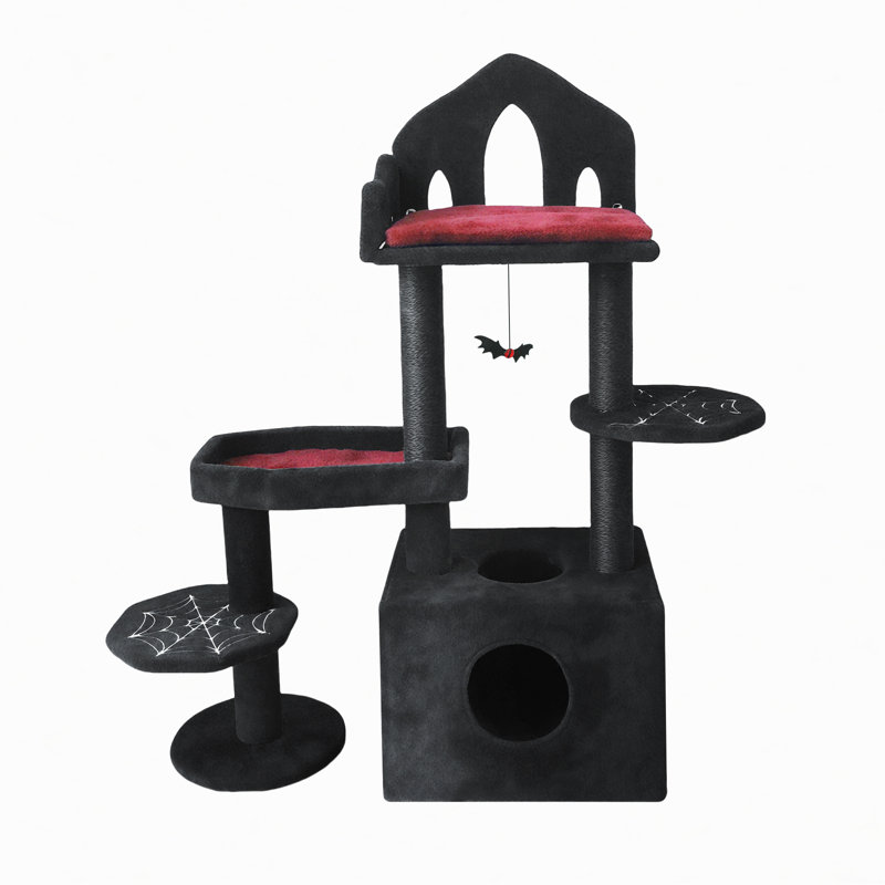black gothic cat tree