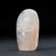 Forme libre de quartz rose poli (1,4 lb)