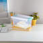 Contenant de rangement transparent avec boîte à pinces et couvercle Sterilite-99476642