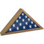 Cadre de présentation de drapeau, convient à un drapeau plié - bois composite et housse en plexiglas poli-1227145146-1211735929