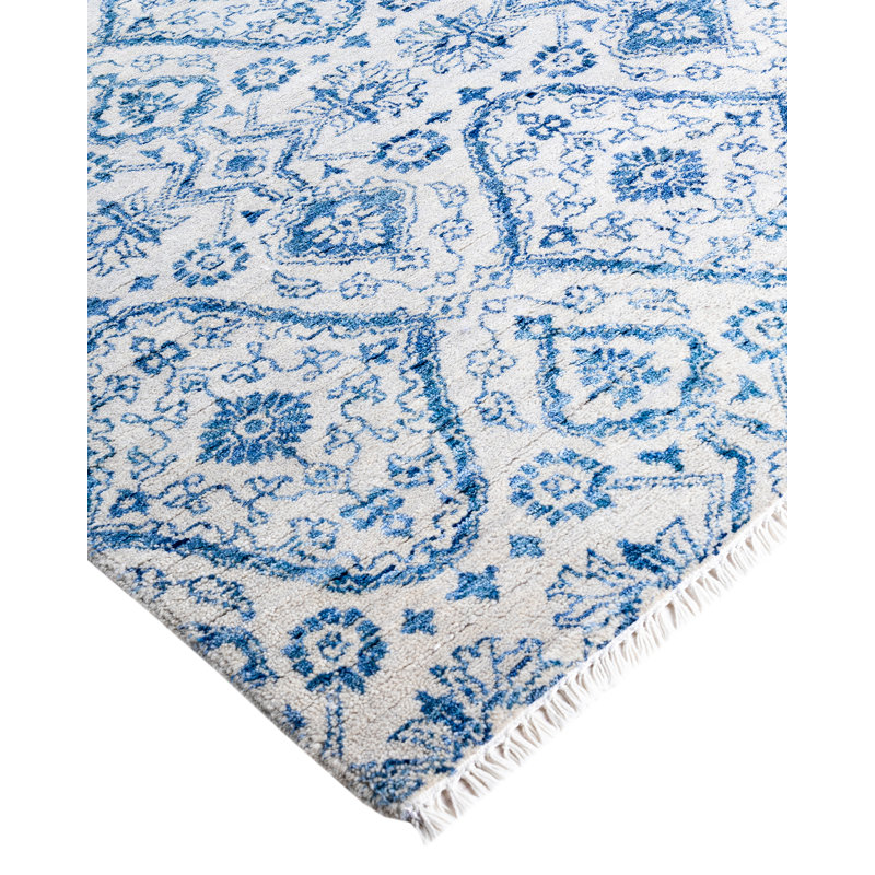 Overdyed One-of-a-Kind 8' 1" X 10' 2" Hand Knotted Area Rug