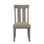 Chaise d'appoint en bois (ensemble de 2)