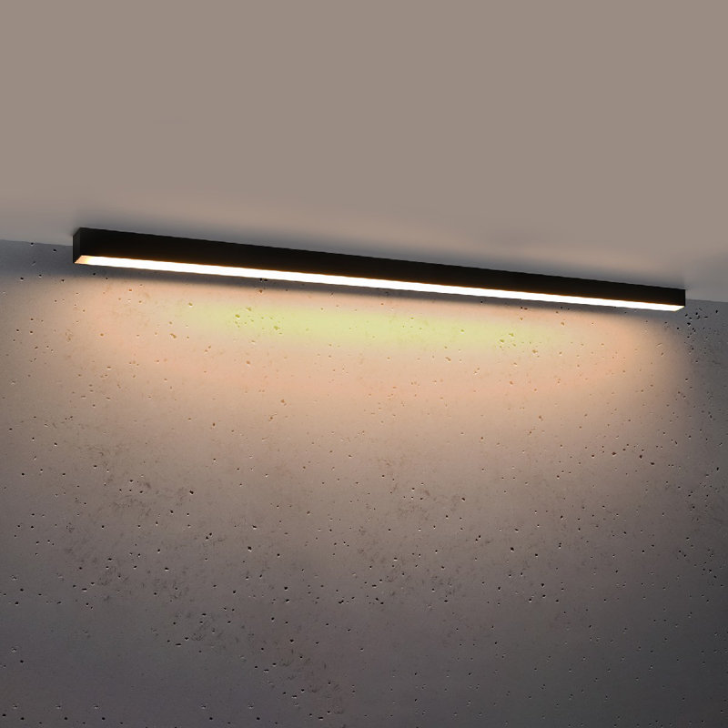 Aryss LED Flush Mount, 3000K, Czarny