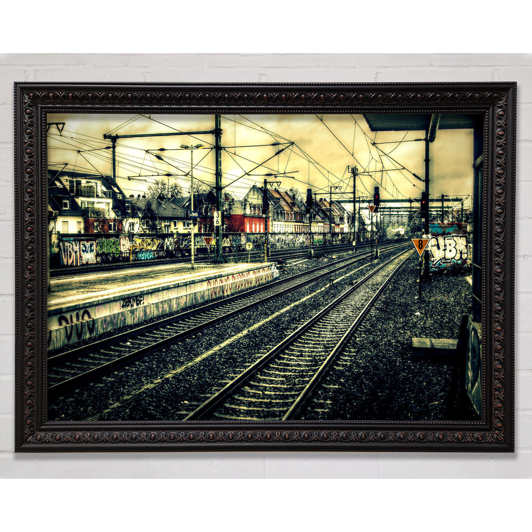 Bahnhof Vintage - Druck