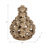Adeline Decorative Floral Design Ceramic Table Vase For Home Decor - Artistic Flower Vase With Layered Sculptural Petal Detailing - Perfect Accent For Displaying Fresh Or Faux Floral Arrangements-270090951-299284560