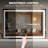 Led Lighted Touch Switch Memory Bathroom & Vanity Mirrors Mirror With Removable  Magnification And USB Charging Port