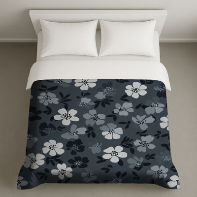 Floral Bedding Pattern Duvet Cover Modern