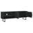 Manaya Charcoal Black 2-Door TV Stand