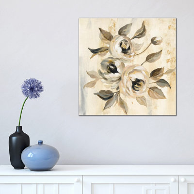 English Rose I by Silvia Vassileva - Wrapped Canvas Painting