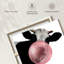 Impression sur toile Bubble Gum Cow-92519171