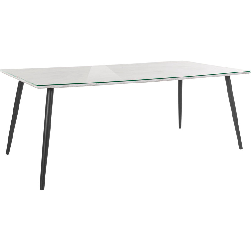 Artigoran Metal Base Dining Table, 75 cm H x 200 cm L x 100 cm D