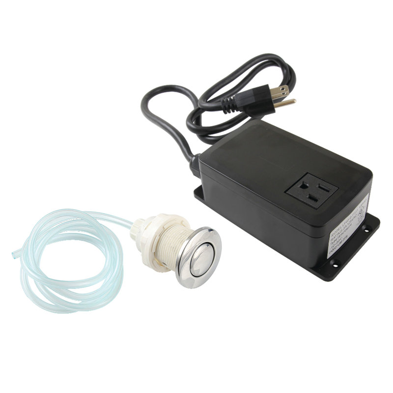 Kingston Brass Trimscape Single Outlet Garbage Disposal Air Switch Kit