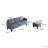 L-Shaped Sofa with Ottoman-117795078