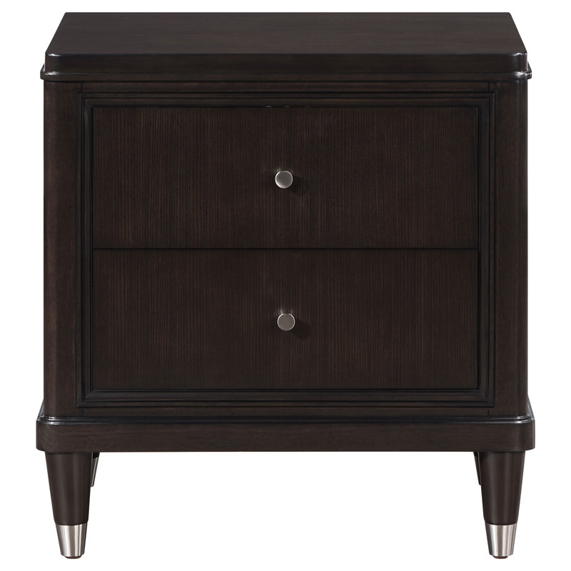 Montel 2-drawer Nightstand Brown