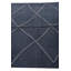 Tapis bleu marine Orta