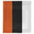 Orange / Noir sélectionné