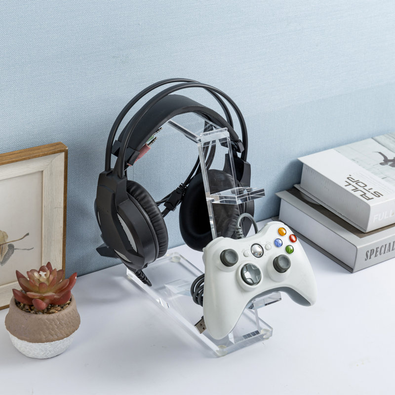 Acrylic Audio Rack Headphone Stand