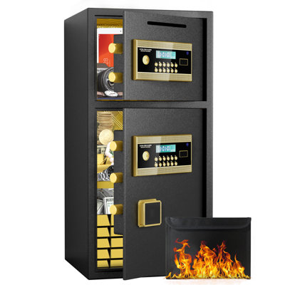 Large Double-Door Coin-Operated Safe