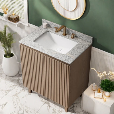 Modern Vanities(Must include both Vanity Cabinet and Sink) 30 Inch