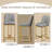 360° Swivel Bar Chairs (2), Grey+gold Classy Adornment, Comfortable Seating, Frame, For Bars, Restaurants, Kitchen Counters, Offices, Space Efficient Arrangement Elegant Outlook, Metal Legs,