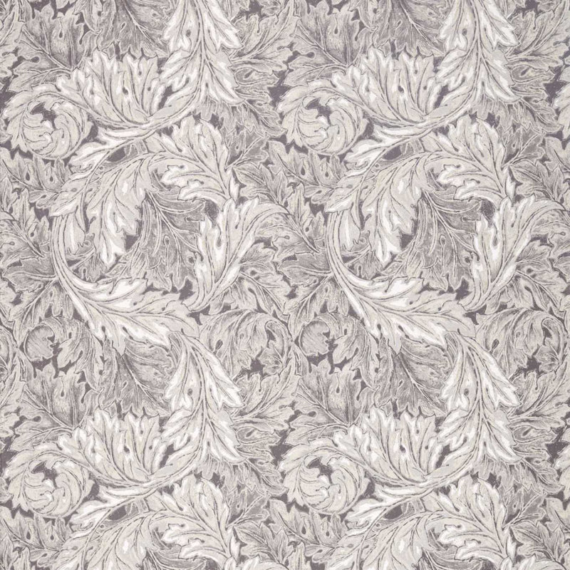 Pure Acanthus Weave Fabric, Inky Gray