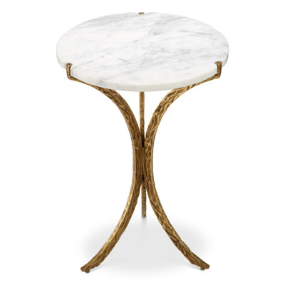 Emmeline Marble End Table