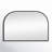 Sabine Metal Wide Arch Wall Mirror-87050929-87050932