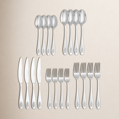 Spode Christmas Tree 20 Pc Cutlery Set
