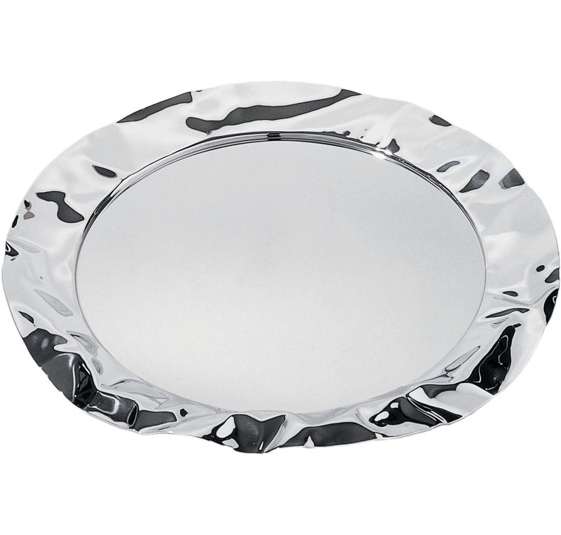 Foix Stainless Steel Mirror Polished Round Tray