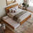 Madison Solid Wood Platform Bed with Panel Footboard and Trundle-96140446