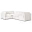 Canapé modulaire d'angle rembourré Davos