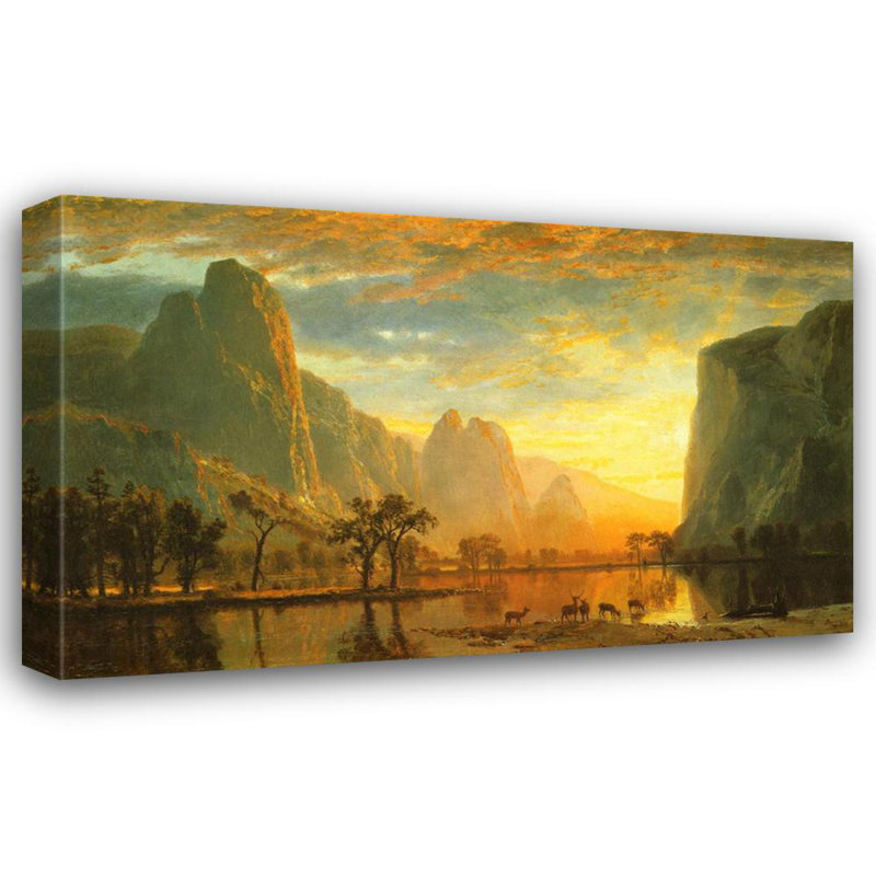 Vallée du Yosemite MCG-PF1078, H 15 po x l 24 po