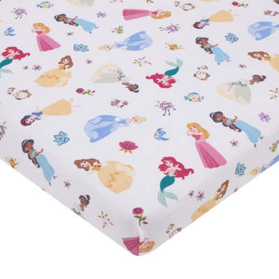 Disney Baby Basics - Piece Standard Crib Fitted Sheet