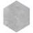 Dakota Hexagon 7.87 in. x 9.45 in. Matte Porcelain  Floor and Wall Tile-79122833