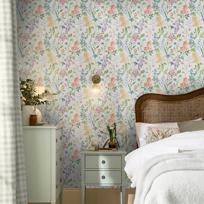 Laura Ashley Elston Garden Multi Wallpaper